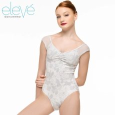 画像1: Eleve Dancewear エレベダンスウェア Celine White Wedding レオタード【数量限定】 (1)