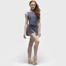 画像3: Eleve Dancewear エレベダンスウェア Allison Wisteria Velvet レオタード【数量限定】 (3)