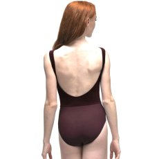 画像6: Eleve Dancewear エレベダンスウェア Allison Sangria Velvet レオタード【数量限定】 (6)